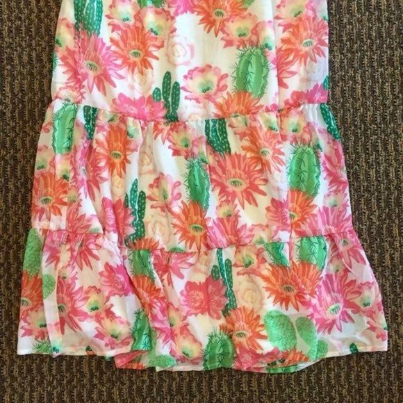 The Childrens Place Dress Girls XL 14 NEW Floral Long - Picture 10 of 12